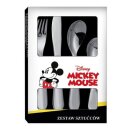 Besteck Mickey Mouse Edelstahl gestempelt, 4-teilig