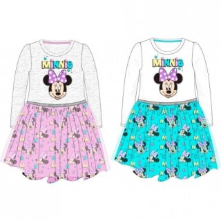 Minnie Mouse Kleid grau/pink oder weiß/turkis