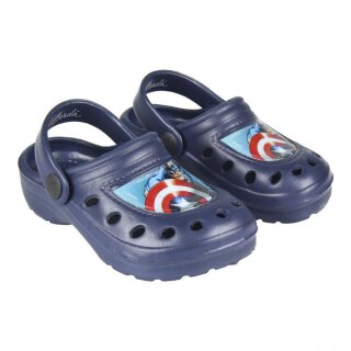 Avengers Strandclogs / Clogs für Jungen in rot, oder blau, Größen 24-31