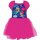 Shimmer & Shine Kleid in leuchtenden Farben mit Tüll, Größen 98-128