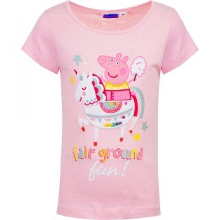 Peppa Pig T-Shirt "fair ground" rosa 116