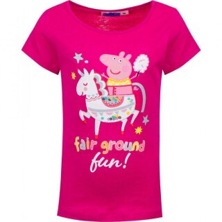 Peppa Pig T-Shirt "fair ground" pink 98