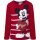 Mickey Mouse T-Shirt, rot, mit Glitzer- Herz, langärmlig, Größen 98 bis 128