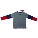 Spiderman T-shirt langärmlig 100% Baumwolle grau 92