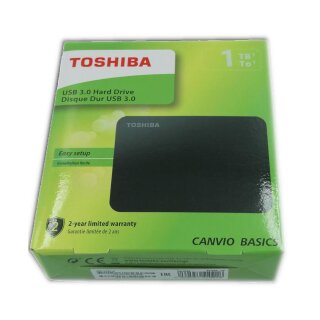 6.3cm 1TB USB3.0 Toshiba Canvio Basics externe Festplatte