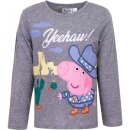 langärmeliges T-Shirt Motiv von Peppa Pig  "Yeehaw!", Größen 98 bis 116