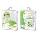 Baby-Bettwäsche „Dinobaby“ 100x135 + 40x60, 100 % Baumwolle, Reißverschluss, 60 °C