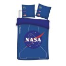 NASA Logo-Schriftzug Bettwäsche-Set - Raumfahrt...