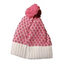 Warme Peppa Pig Strickmütze mit Bommel / Pompons, Bommelmütze, Größe 54