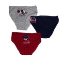 3er Pack Mädchen- Slip miraculous , 100% Baumwolle 104/110