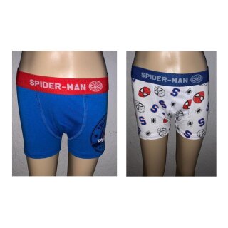 2er Pack Spiderman Shorts für Jungen 128/134