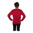 Harry Potter Pullover „Gryffindor“ | Glitzer-Wappen | 100 % Baumwolle | Rot oder Schwarz | 134–164