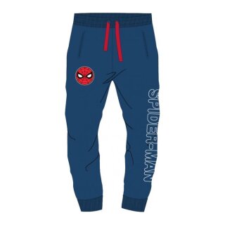 Bequeme Spiderman Freizeit- / Jogging- Hose für Jungen, blau, Größen 104 bis 134