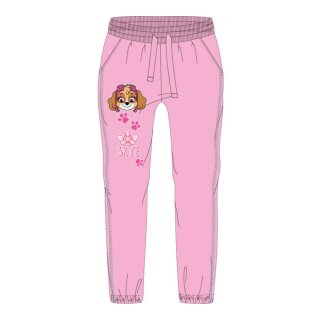PAW Patrol  Freizeit- / Jogging- Hose mit Skye und Pfötchen rosa,128