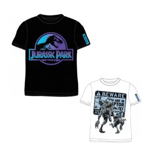 Jurassic World Shirt, kurz, mit tollen Motiven und gesticktem Schriftzug