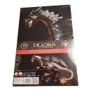 Bettwäsche "Dragons" 140x200 cm, 100% Baumwolle