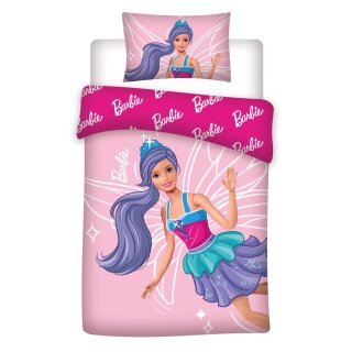 Traumhafte Nächte: Barbie Baby-Bettwäsche „Barbie 093“ | Kuschelige Maße 100x135 & 40x60 cm