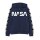 NASA Sweatshirt / leichte Jacke mit Reißverschluss, Kapuze und Schriftzug, 146/152