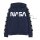 NASA Sweatshirt / leichte Jacke mit Reißverschluss, Kapuze und Schriftzug, 146/152