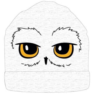 Wintermütze mit Motiv Harry Potter "Eule Hedwig", Größe, 56