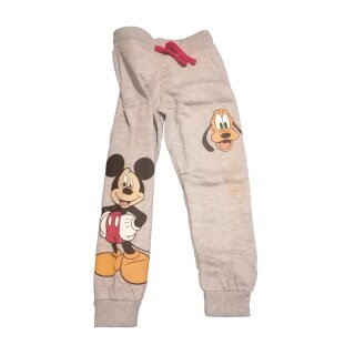 Mickey Mouse & Pluto Freizeithose für Kinder | Graue Jogginghose | Disney Style