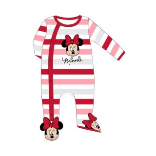 Minnie Mouse & Daisy Strampler| Baby Romper rot,92