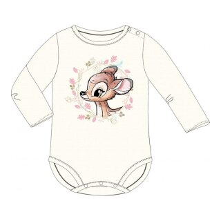 Langarm-Body für Babys / Kleinkinder - Bambi Motiv - Weich & Komfortabel, 74