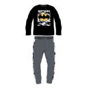 Batman Pyjama für Jungen | Schwarzes Oberteil &...