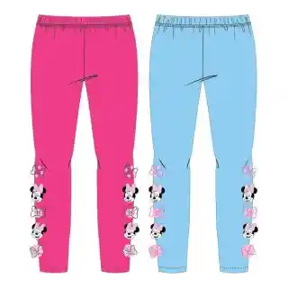 Minnie Mouse Leggings für Mädchen | Pink & Blau | Größen 104-134