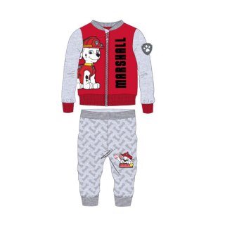 PAW Patrol Marshall Trainingsanzug für Babys/Kleinkinder | Rot/Grau, 80