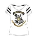 Harry Potter Hogwarts Wappen Damen T-Shirt | weiß |...