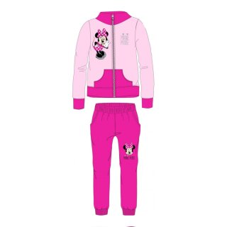 Minnie Mouse Mädchen Trainingsanzug Lang | Pink-Rosa |  98