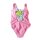 Stitch Badeanzug für Mädchen | Pink | 88% Polyester/12% Elasthan | 140