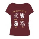 Kurzärmeliges T-Shirt Mädchen - "Hogwarts...