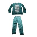 Harry Potter Pyjama für Jungen "Slytherin" | Grün | Größen 134-164