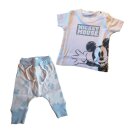 Baby Set Kurzarm- Shirt & lange Hose, mit Mickey Mouse Motiv, 68