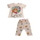 Baby-Set |  Kurzes Shirt & Lange Hose | PAW Patrol "Love" mit Skye & Everest, 68