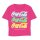 Kurzes Shirt Coca Cola&reg;  Schriftzug |  Rot, oder Schwarz | rot,140