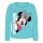 Langarm- Shirt Minnie Mouse | glitzernder Schleife &amp; Schriftzug  blau 134