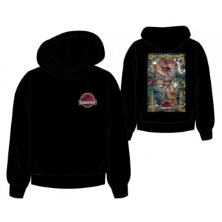 Jurassic World Kapuzen-Sweatshirt für Kinder | Schwarz | Größe 104