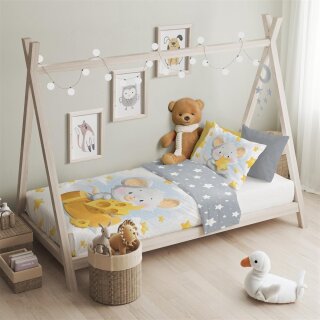 Babybettwäsche "kleines Mäuschen!" | 100x135cm | Zauberhafte Träume