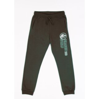 Jurassic World Jogginghose | Glitzerndes Logo & Schriftzug | Größe, Ranger-Grün,134