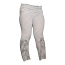 Elsa Leggings für Mädchen – grau & violett | Größen 104–134