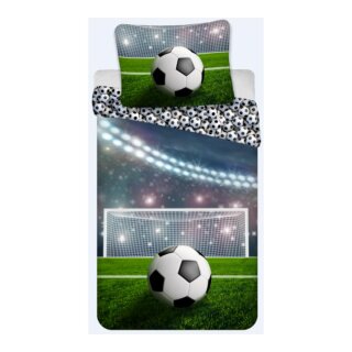 Baby-/Kleinkinder Bettwäsche-Set - Fußball "Goal" 135x100