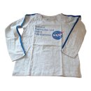 NASA Langarmshirt Mädchen Grau | Größen 134-164 | Baumwoll-Mix