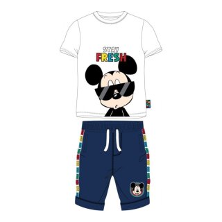 Mickey Mouse Jungen Bekleidungs-Set "Stay fresh, Shirt & Hose |128