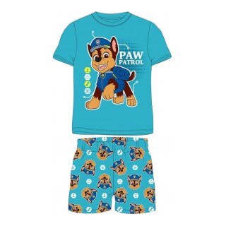 Jungen-Pyjama PAW Patrol  „Chase“ kurz | Marineblau,110