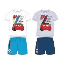 Kurzer Pyjama für Jungen  "Cars" | Disney | weiß-blau oder grau-blau | Größen 98-128