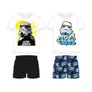 Star Wars Kurz-Pyjama für Jungen | Größen 110-140 | Zwei Farbvarianten