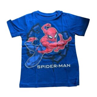 Kurzärmliges T-Shirt für Jungen | "Spiderman"| Blau oder Grau | Blau,128